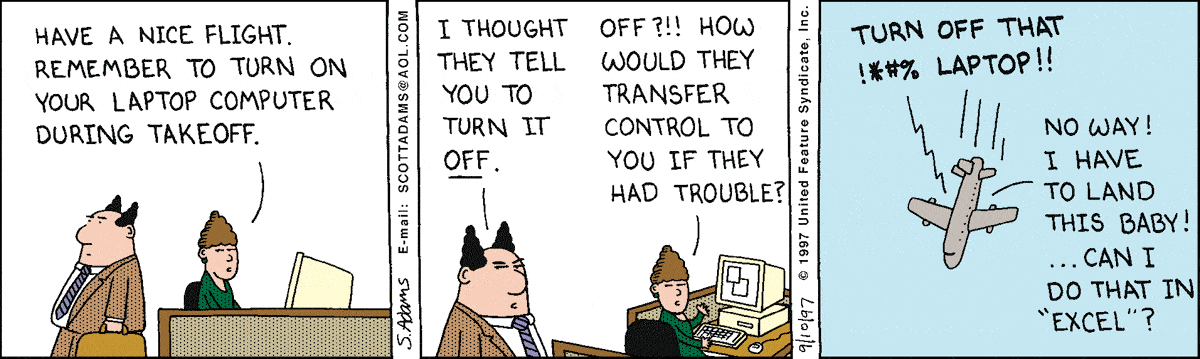 Dilbert Cartoon